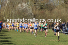 Girls Under-15s 2022 CAU Inter Counties Cross Country, Prestwold Hall, Loughborough.  Photo: David T. Hewitson/Sports for All Pics